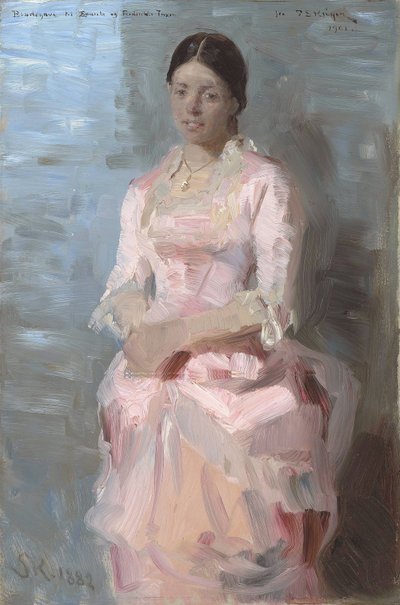 Frederikke Tuxen by Peder Severin Krøyer